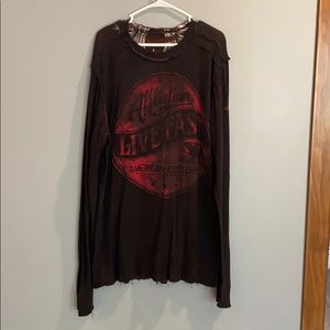 Men’s Affliction shirt